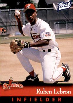 1997 Best Lowell Spinners #13 Ruben Lebron Front