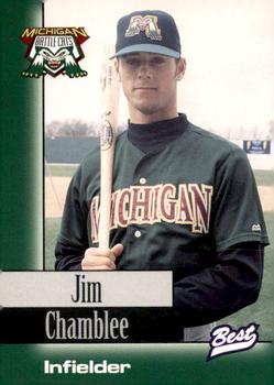 1997 Best Michigan Battle Cats #8 Jim Chamblee Front