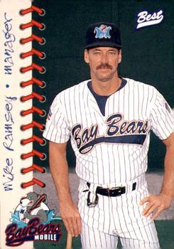 1997 Best Mobile BayBears #5 Mike Ramsey Front