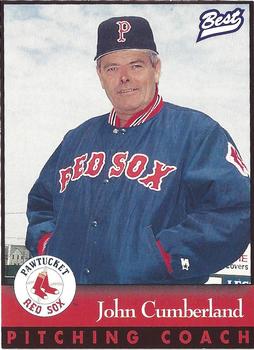 1997 Best Pawtucket Red Sox #3 John Cumberland Front