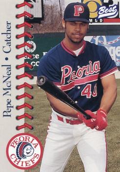 1997 Best Peoria Chiefs #17 Pepe McNeal Front