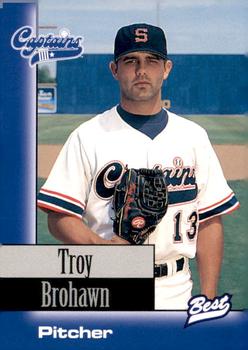 1997 Best Shreveport Captains #7 Troy Brohawn Front