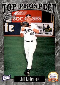 1997 Best Southern League Top Prospects #3 Jeff Liefer Front