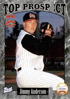 1997 Best Southern League Top Prospects #4 Jimmy Anderson Front
