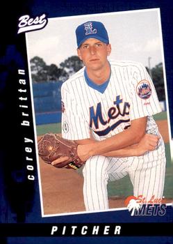 1997 Best St. Lucie Mets #3 Corey Brittan Front