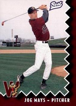 1997 Best Wisconsin Timber Rattlers #19 Joe Mays Front