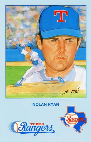 1990 Historic Limited Editions Nolan Ryan Postcards (Series 1) #5 Nolan Ryan Front