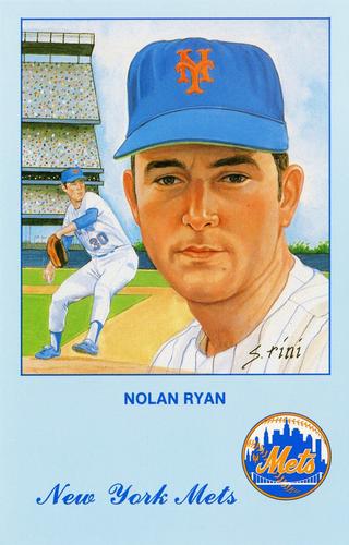 1990 Historic Limited Editions Nolan Ryan Postcards (Series 1) #11 Nolan Ryan Front