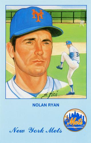 1990 Historic Limited Editions Nolan Ryan Postcards (Series 1) #12 Nolan Ryan Front