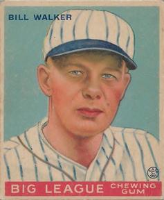 1933 World Wide Gum (V353) #57 Bill Walker Front