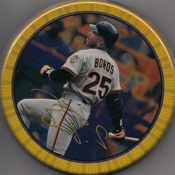 1997 Topps Screenplays - Tins #NNO Barry Bonds Front