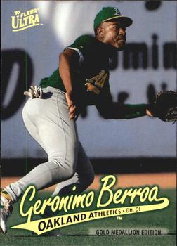 1997 Ultra - Gold Medallion #G109 Geronimo Berroa Front
