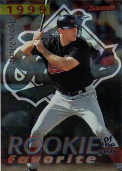 1998 Bowman - 1999 Rookie of the Year Favorites #ROY9 Ryan Minor Front