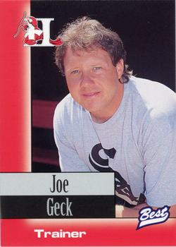 1997 Best Hickory Crawdads Red #4 Joe Geck Front
