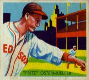 1934-36 National Chicle Diamond Stars (R327) #73 Fritz Ostermueller Front
