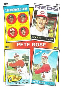 1986 Topps #2 The Pete Rose Years: 1963-1966 Front