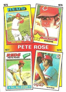 1986 Topps #5 The Pete Rose Years: 1975-1978 Front