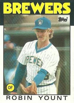 1986 Topps #780 Robin Yount Front