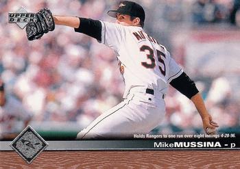 1997 Upper Deck #22 Mike Mussina Front