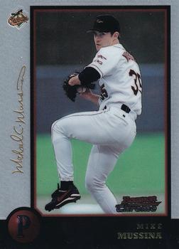 1998 Bowman Chrome - Golden Anniversary #9 Mike Mussina Front