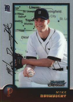 1998 Bowman Chrome - International #186 Mike Drumright Front