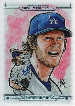 2015 Topps Museum Collection - Canvas Collection Reprints #CCR-39 Clayton Kershaw Front