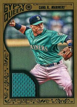 2015 Topps Gypsy Queen - Relics Gold #GQR-RC Robinson Cano Front