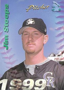 1999 Colorado Springs Sky Sox #NNO Jim Stoops Front