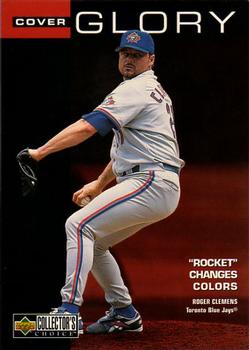 1998 Collector's Choice - Cover Glory 5x7 #2 Roger Clemens Front