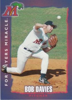 1999 Fort Myers Miracle #NNO Bob Davies Front