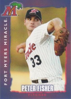 1999 Fort Myers Miracle #NNO Peter Fisher Front