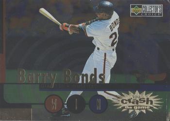 1998 Collector's Choice - You Crash the Game Exchange #CG30 Barry Bonds Front