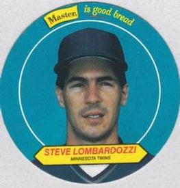 1988 Master Bread Discs Minnesota Twins #NNO Steve Lombardozzi Front