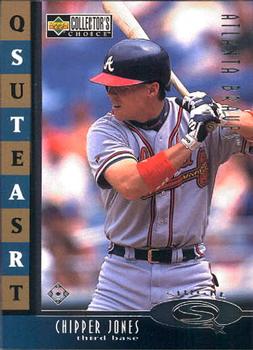 1998 Collector's Choice - StarQuest Single #SQ16 Chipper Jones  Front