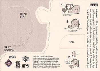 1998 Collector's Choice - Mini Bobbing Heads #3 Matt Williams Back