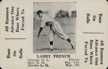 1936 S&S Games The National Game #NNO Larry French Front