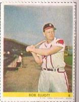 1949 Eureka Sportstamps #8 Bob Elliott Front