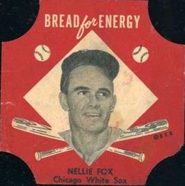 1953 Northland Bread Labels #NNO Nellie Fox Front
