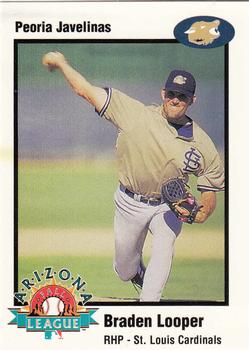 1998 Arizona Fall League Prospects #1 Braden Looper Front