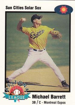 1998 Arizona Fall League Prospects #11 Michael Barrett Front