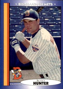 1998 Blueline Q-Cards Binghamton Mets #16 Scott Hunter Front