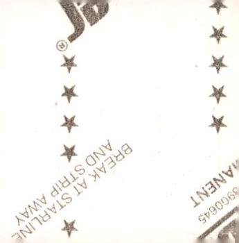 1998 Dunedin Blue Jays Stickers #5 Selwyn Langaigne Back