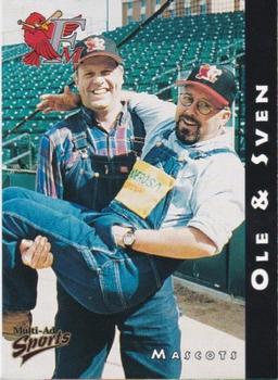 1998 Multi-Ad Fargo-Moorhead RedHawks #NNO Ole / Sven Front
