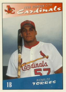 1998 Johnson City Cardinals #NNO Reynaldo Torres Front