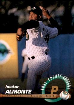 1998 Connie's Pizza Kane County Cougars #NNO Hector Almonte Front