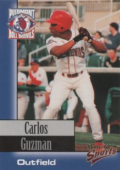 1998 Multi-Ad Piedmont Boll Weevils #16 Carlos Guzman Front