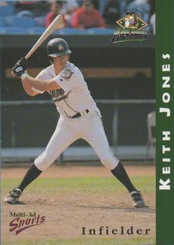1998 Multi-Ad South Bend Silver Hawks #5 Keith Jones Front