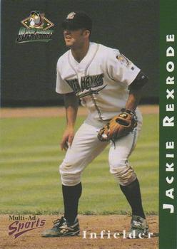 1998 Multi-Ad South Bend Silver Hawks #6 Jackie Rexrode Front