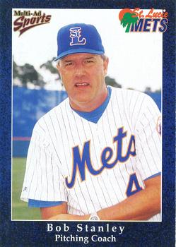 1998 Multi-Ad St. Lucie Mets #28 Bob Stanley Front