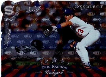 1998 Donruss - Press Proofs Silver #65 Eric Karros Front